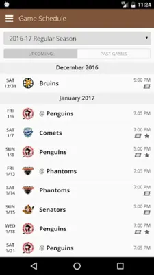 Hershey Bears android App screenshot 5