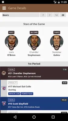 Hershey Bears android App screenshot 6